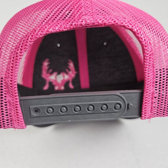 Richardson 112 Hunting Elk Pink Hat Cap Snapback Womens Trucker Show Your Skull - Picture 4 of 8
